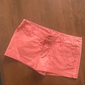 Orange Mossimo Low Rise Shorts